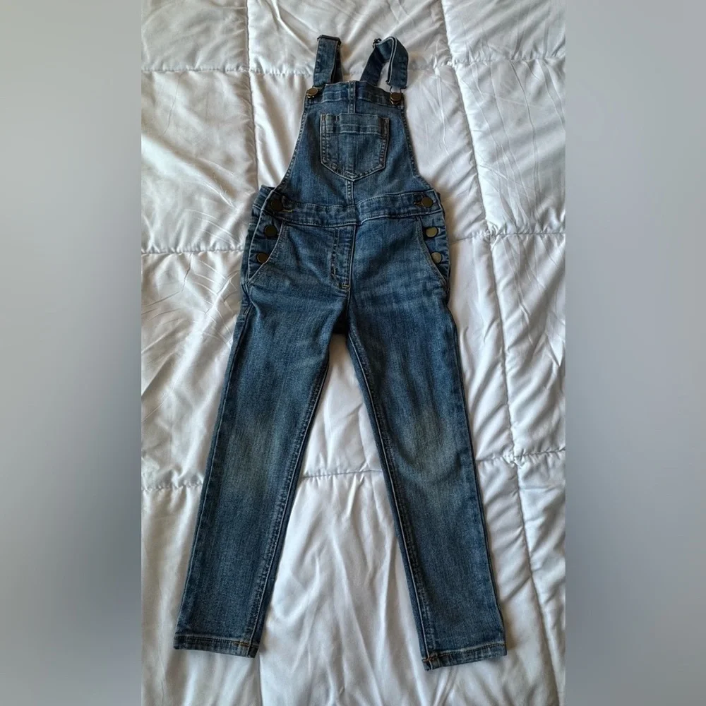 Crew Crewcuts Girls Denim Overalls